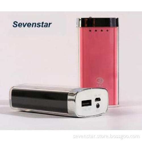 Mini power bank with fashion colorful design,3.7V5200mAh.